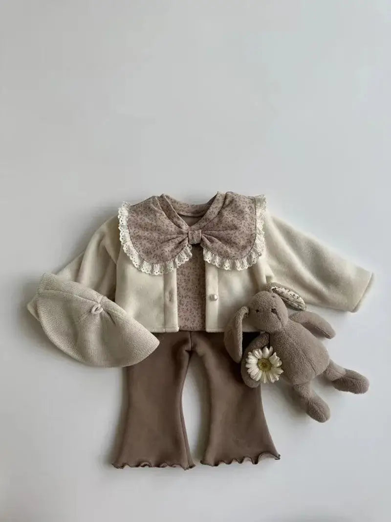 Korean Baby Girl Lace Shirt