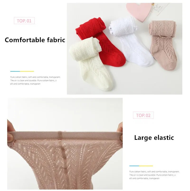 Summer Baby Girls Mesh Tights
