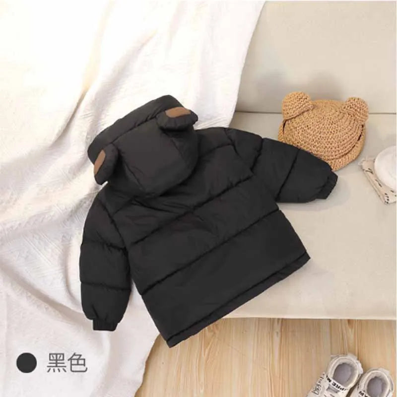 Padded Hooded Kids Jacket