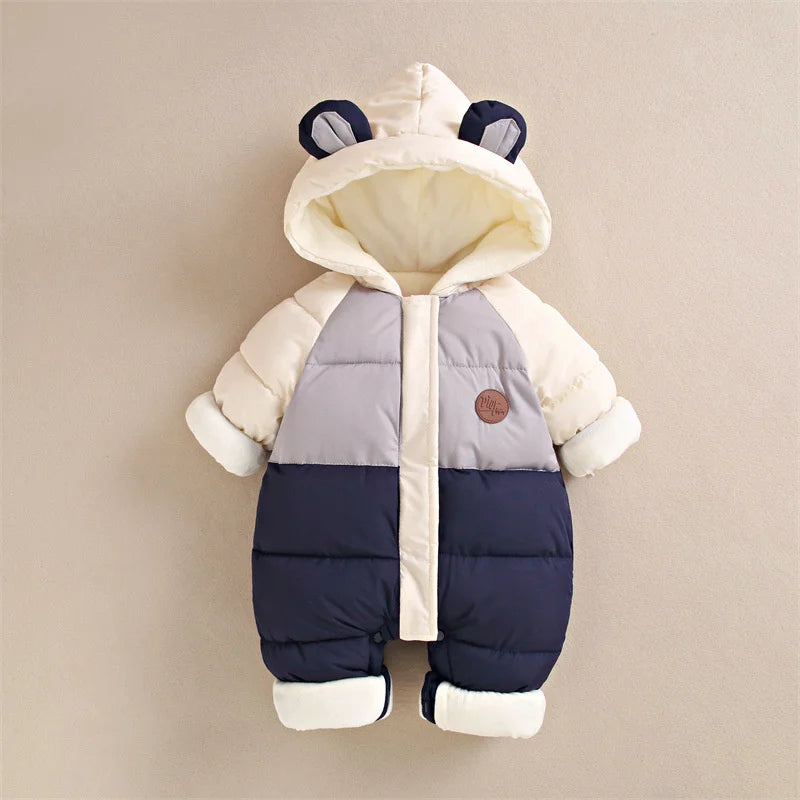 Windproof Padded Snowsuit