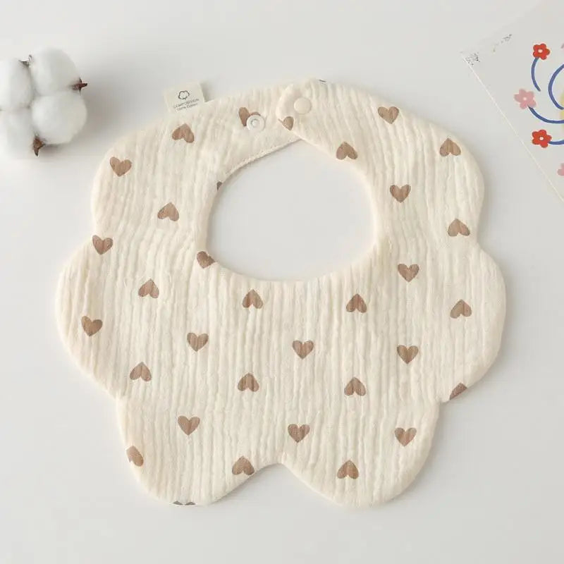 Newborn Baby Bibs & Burp Cloths Set