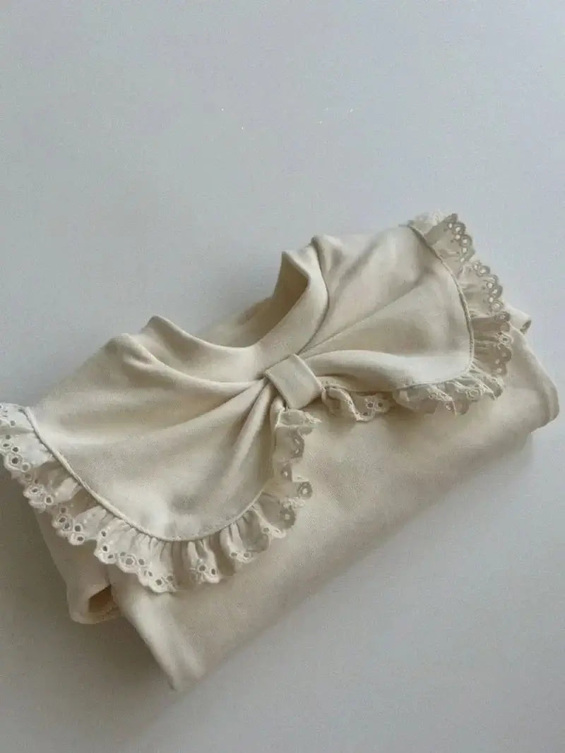 Korean Baby Girl Lace Shirt