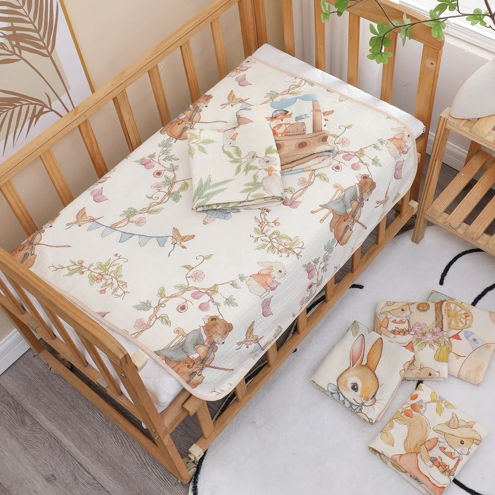 Pure Cotton Newborn Baby Bath Towel