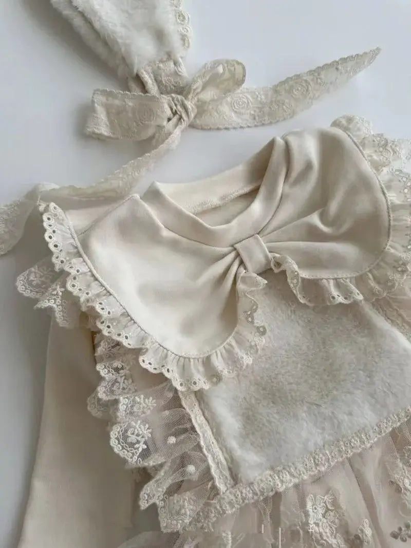 Korean Baby Girl Lace Shirt