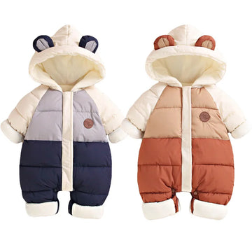 Windproof Padded Snowsuit