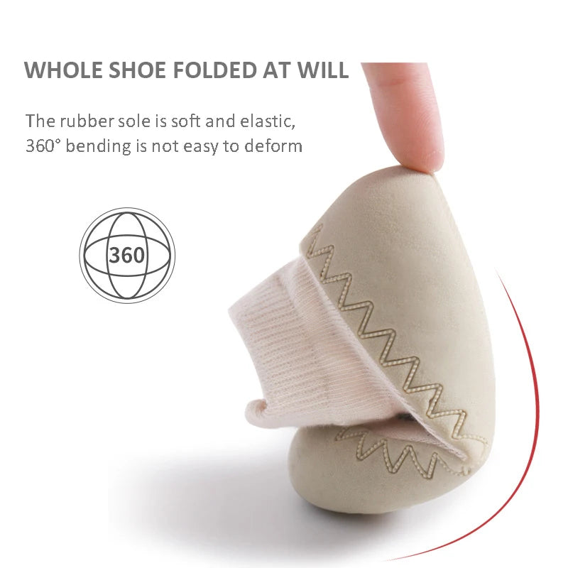 Spring And Summer Baby Shoes Soft Cartoon Baby Floor Socks Non-Slip Toddler Shoes Anti Drop Soft Soled Newborn Shoes