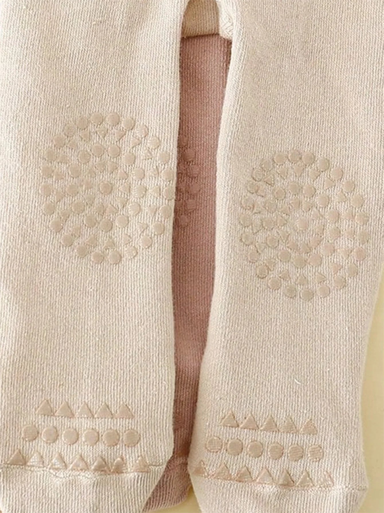 3 Pairs Toddler Anti-Slip Pantyhose, Soft Breathable Infant Crawling Socks for 0-48 Months Baby Girls and Boys Spring and Autumn