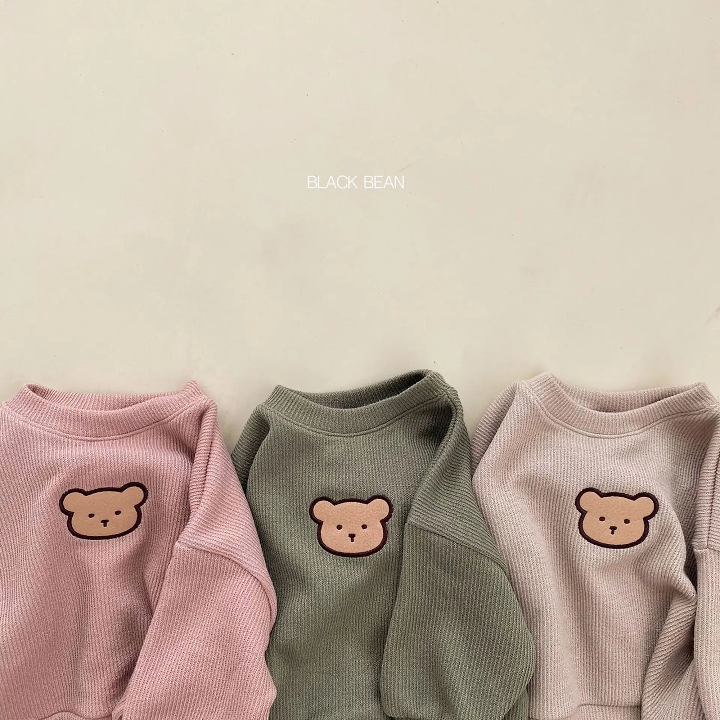 0-3Yrs Kids Little Bear Clothes Girls Long Sleeve T-shirts Tops Pants 2Pcs Spring Autumn Baby Boys Loose Clothing Suits