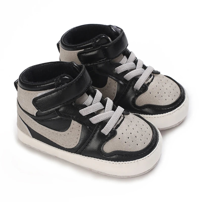Fashion Sneakers for baby boys girls ,Newborn Non-slip Toddler Birthday Christening baptismal shoes