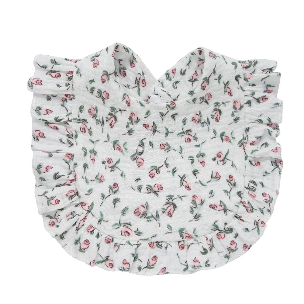 Cotton Muslin Baby Bibs & Burp Cloths