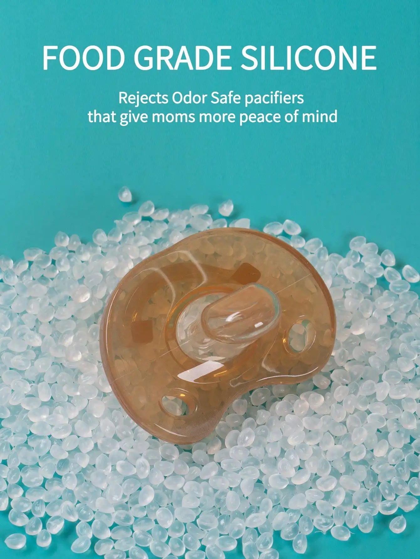 Soft Silicone Baby Pacifier for Sleep