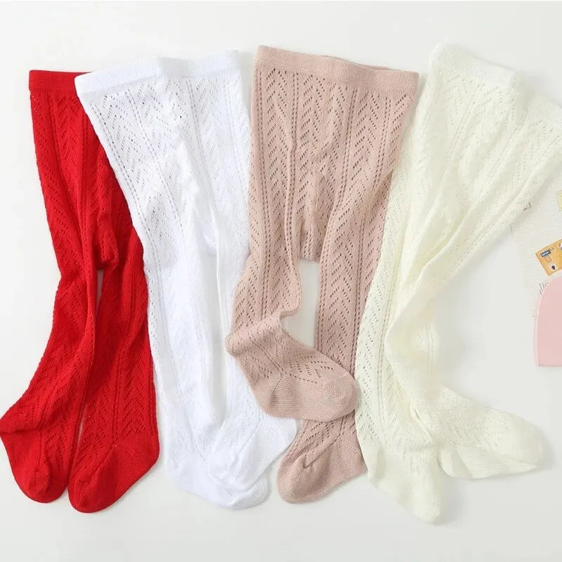 Summer Baby Girls Mesh Tights