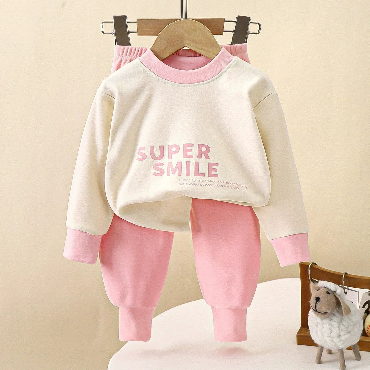 Kids Cartoon Pajamas 2pcs/set for Boys Girls Home Wear Kids Casual Sleepwear Long Sleeve Pajamas Bottoms Suit Cute Gifts