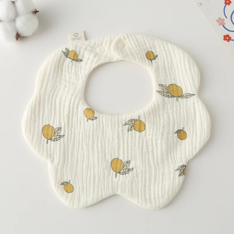 Newborn Baby Bibs & Burp Cloths Set