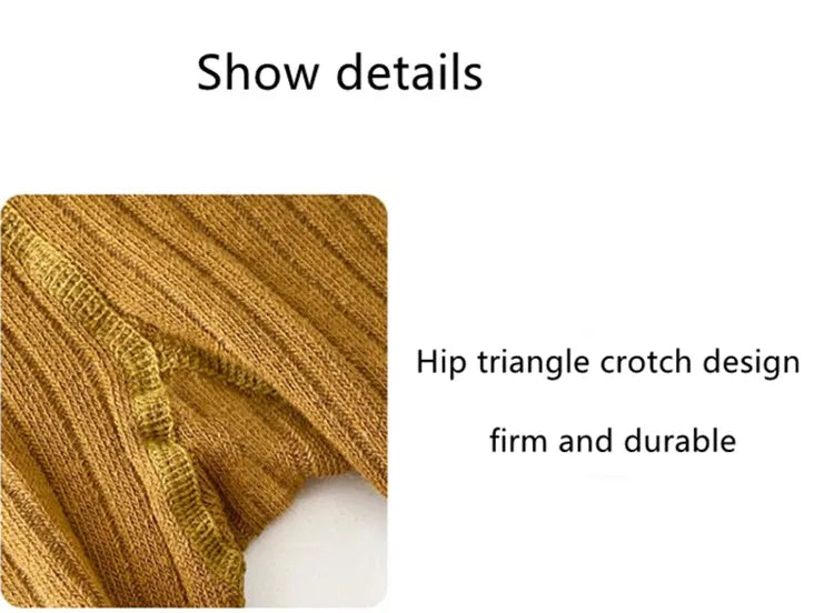 Soft Cotton Knitted Leggings for Kids