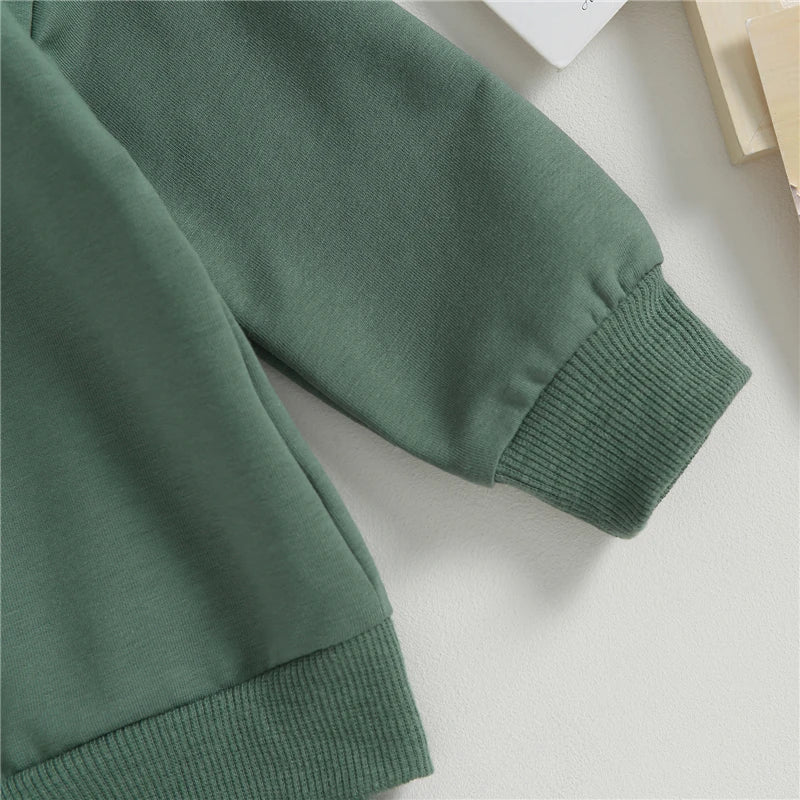 Autumn Baby Clothing Set Cotton Letter Print Boys Hoodie Suit Toddler Boys Clothes Set 2Pcs Sweatshirt+Jogger Pants Set