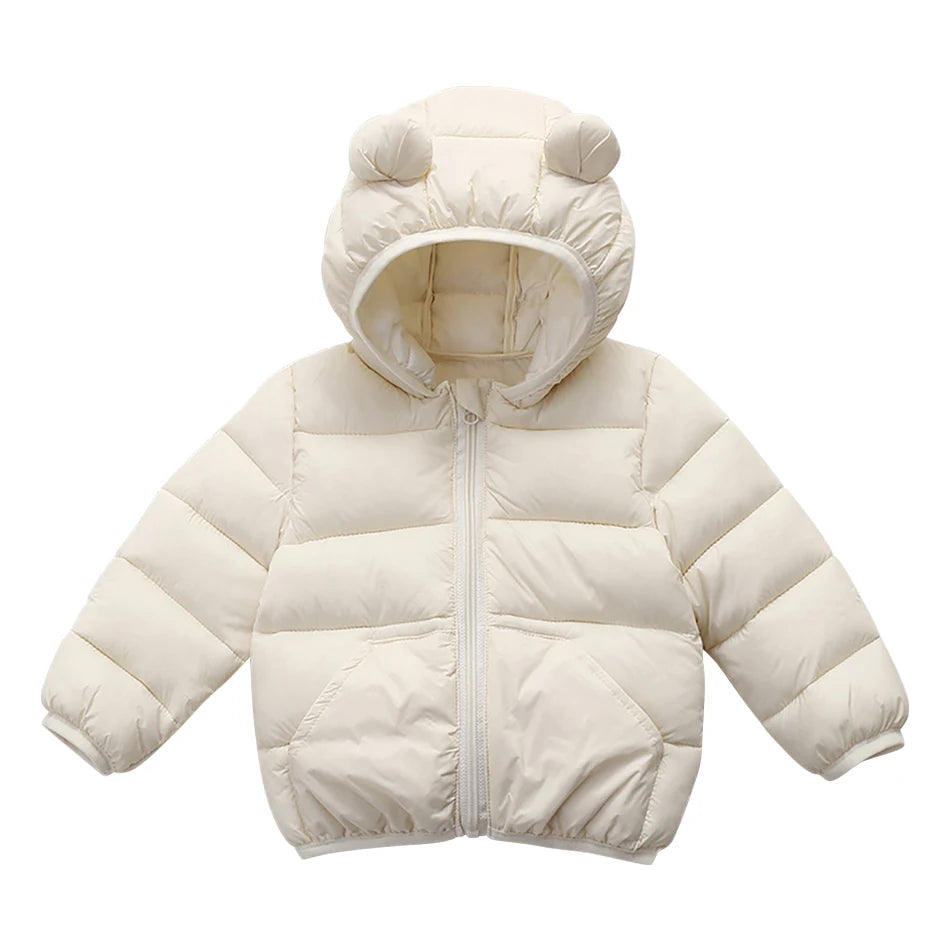 Hooded Down Kids Parka