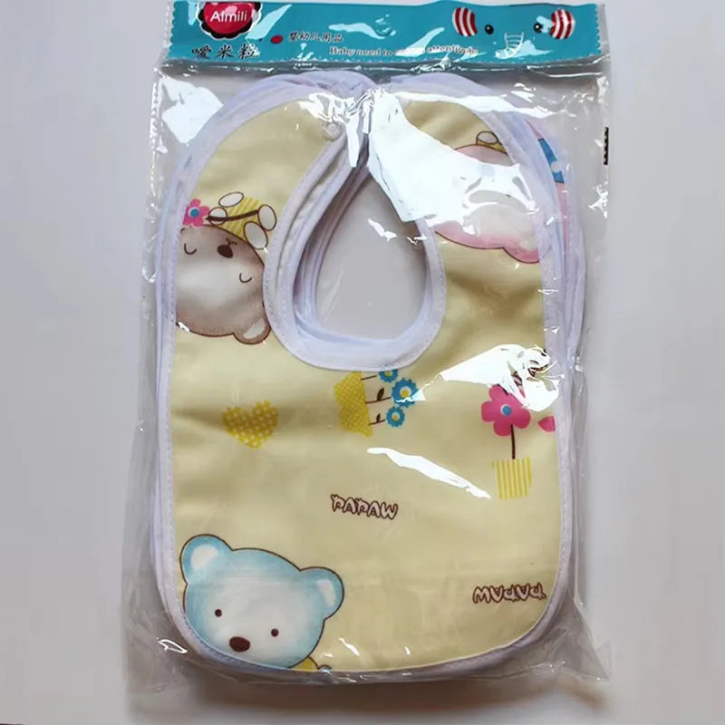 Cartoon Waterproof Baby Bib 1-3Y