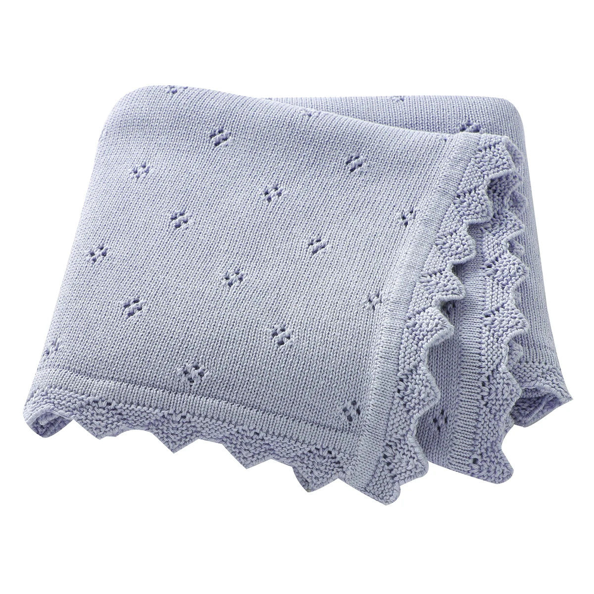 Baby Blankets Newborn 90*70cm Ultra-Soft Cotton Knitted Swaddle Wrap Blanket for Infant Toddler Boys Girls Throw Receiving Quilt