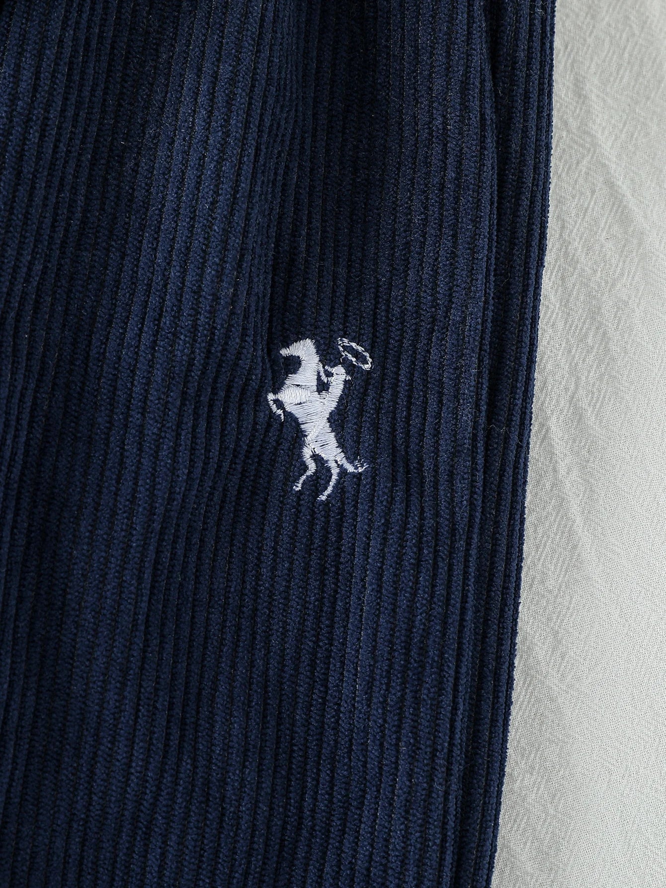 Embroidered Horse Hoodie Set