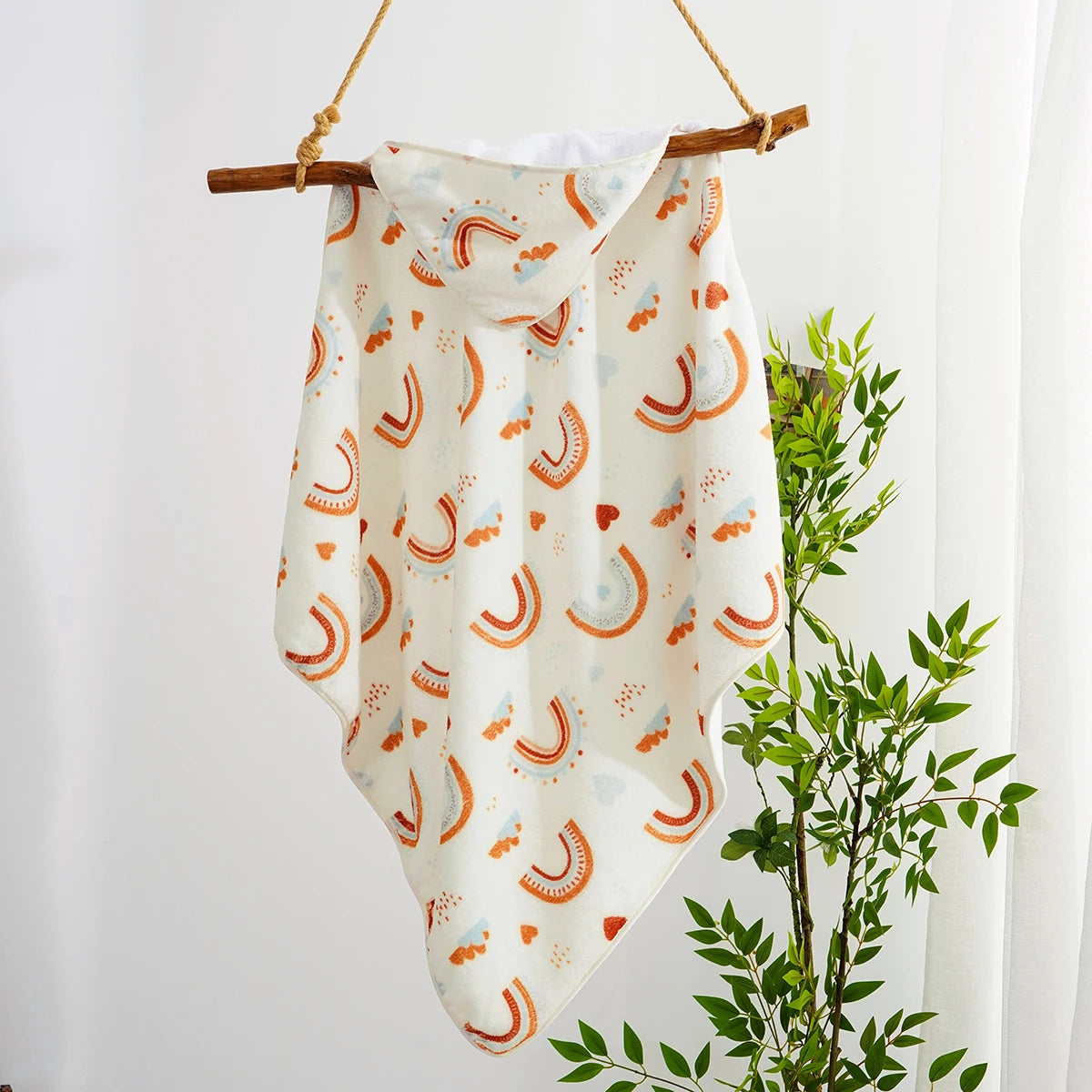 80c×80CM Thick Baby Coral Fleece Blanket Absorbent Bath Towel Warm Newborn Swaddle Wrap Quilt Bedding Stroller Cover