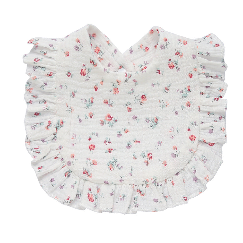 Cotton Muslin Baby Bibs & Burp Cloths