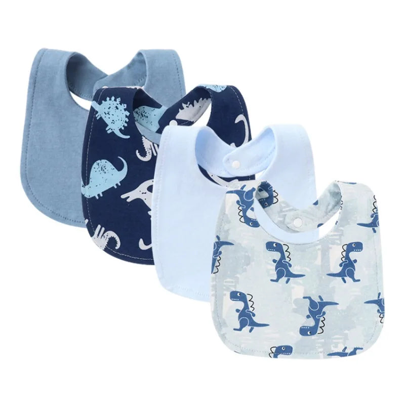 2025 Newborn Baby Drooling Towel Men and Women Baby Bib Concealed Bib Anti-Spitting Cotton Drooling Pocket Kids Bibs Accessories
