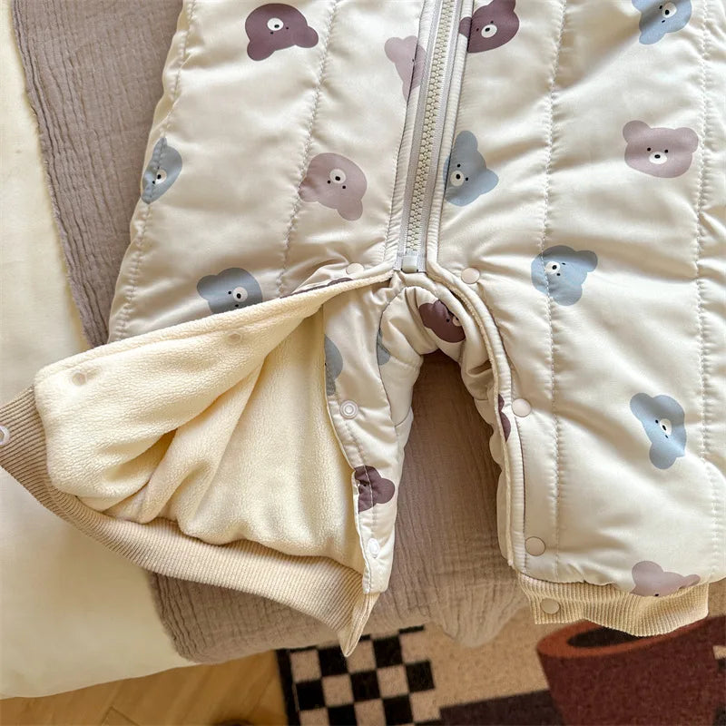 Fur-Lined Winter Jumpsuit