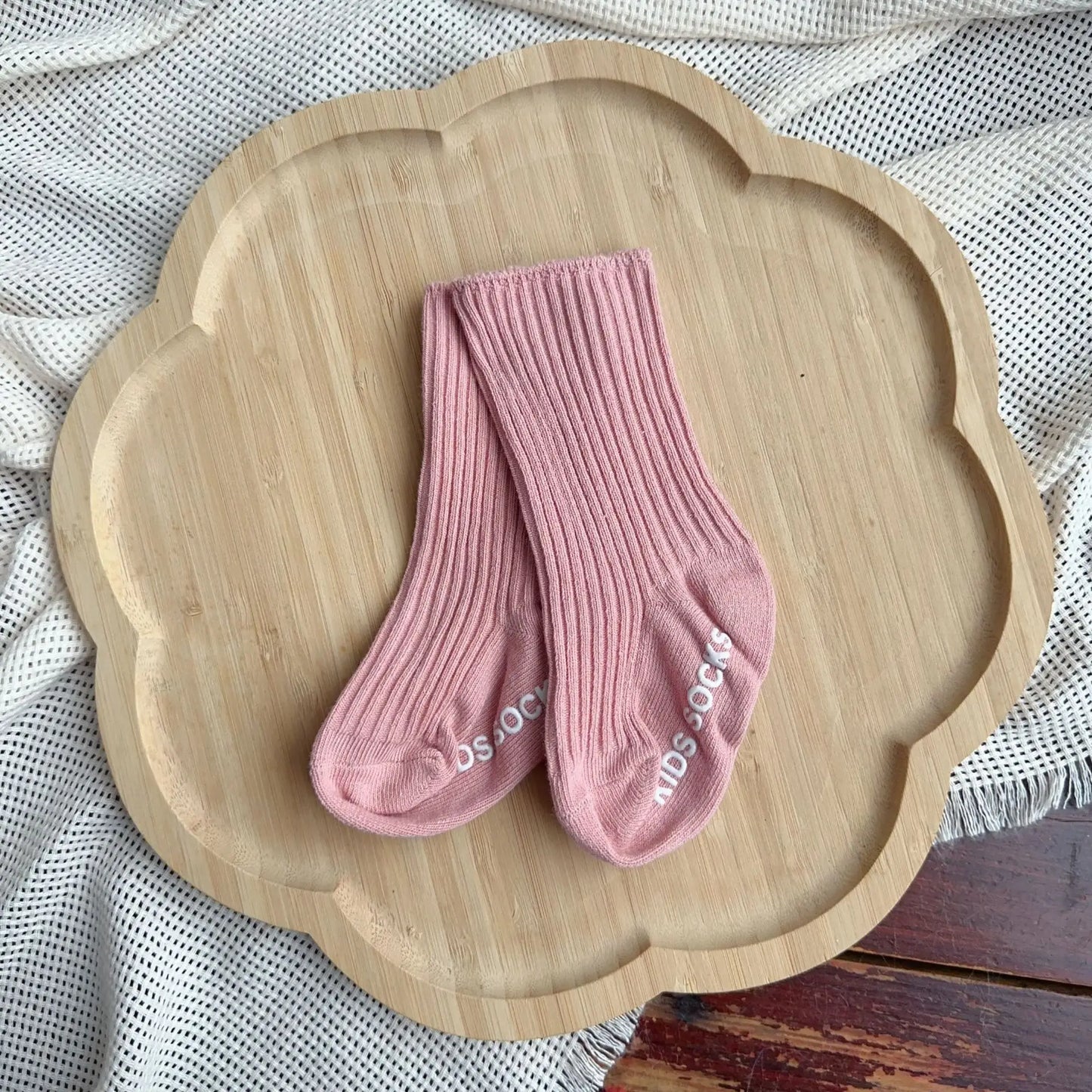 Baby Cute Socks Girls Newborn Infant Kid Solid Stripe Socks Toddler Anti Slip Cotton Infant Short Sock For 0-3Years