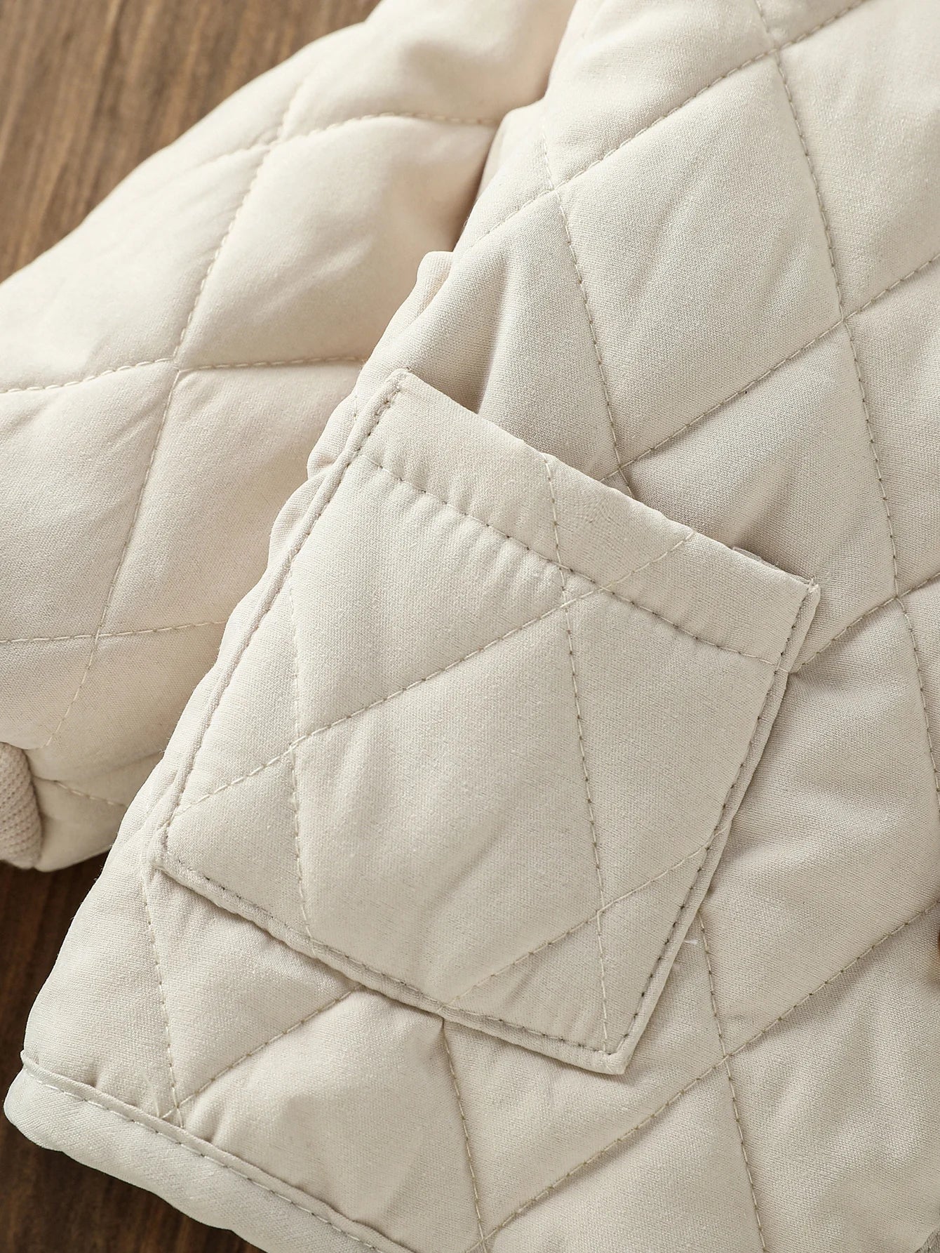 Baby Boys Cotton-Padded Jacket Cardigan Solid Casual Hooded Coat Clothing 2025 Winter New Style Jacket Thicken Warm 1-3Y