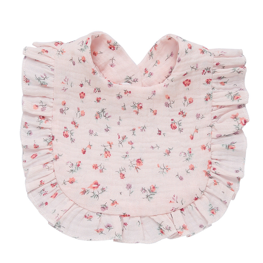 Cotton Muslin Baby Bibs & Burp Cloths