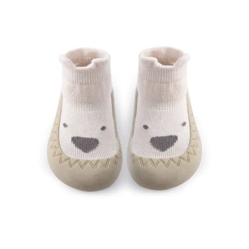 Spring And Summer Baby Shoes Soft Cartoon Baby Floor Socks Non-Slip Toddler Shoes Anti Drop Soft Soled Newborn Shoes