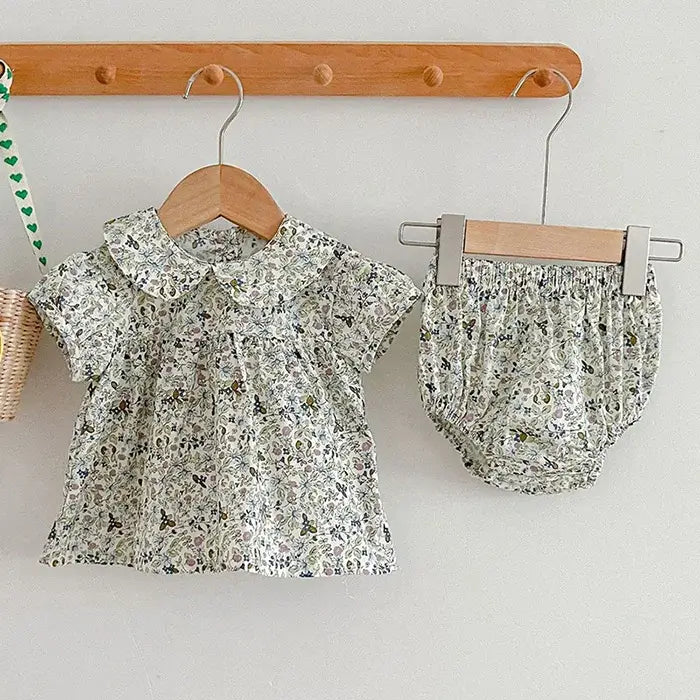 2025 Summer Baby Girl Clothing Set
