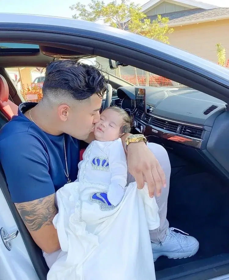 4pcs Butterfly Jewelry Baby Romper Set