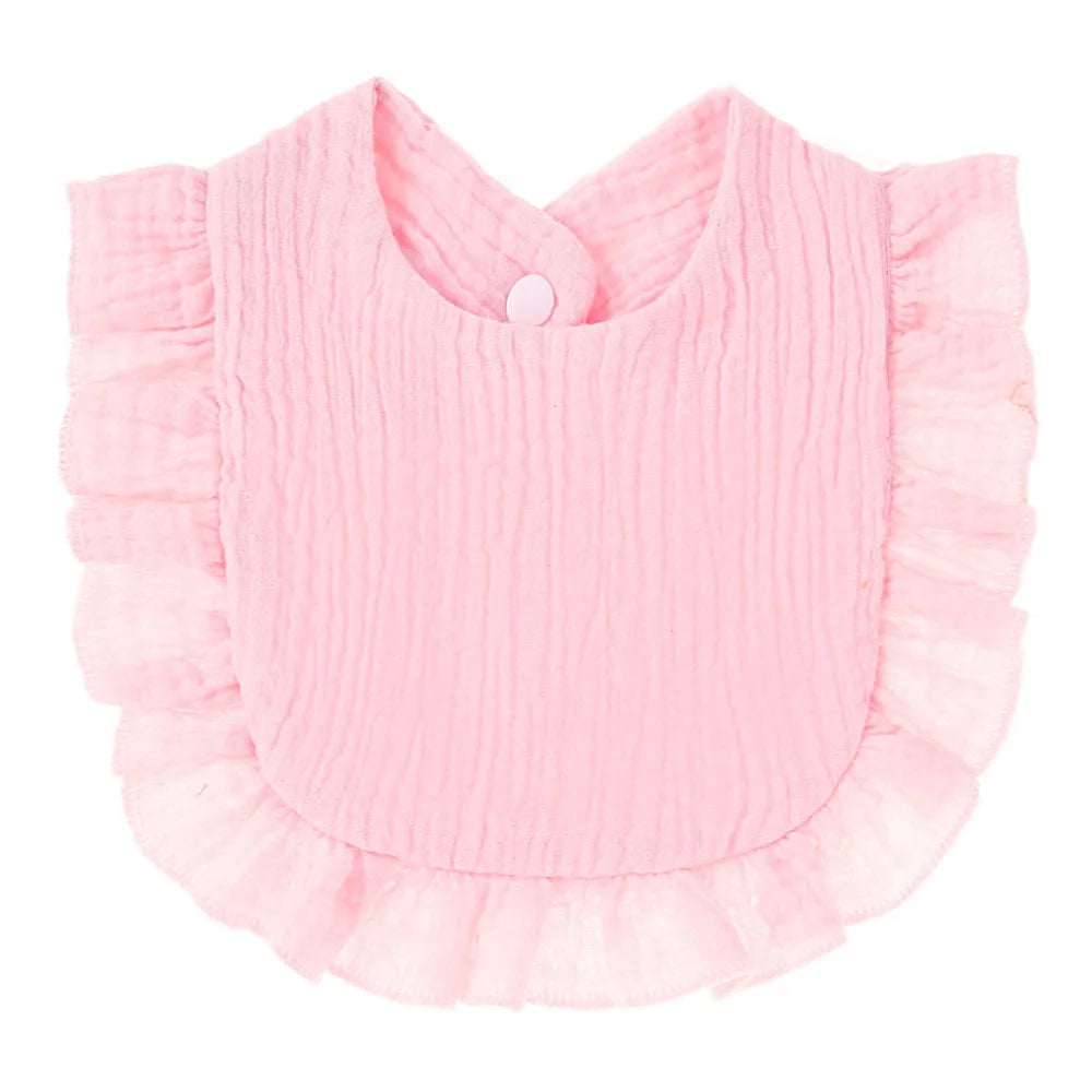 Cotton Muslin Baby Bibs & Burp Cloths