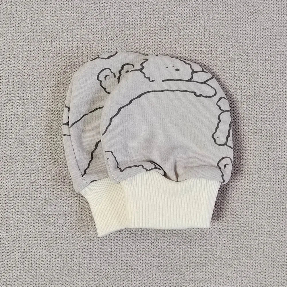 5 Pairs Baby Scratch Mittens Set