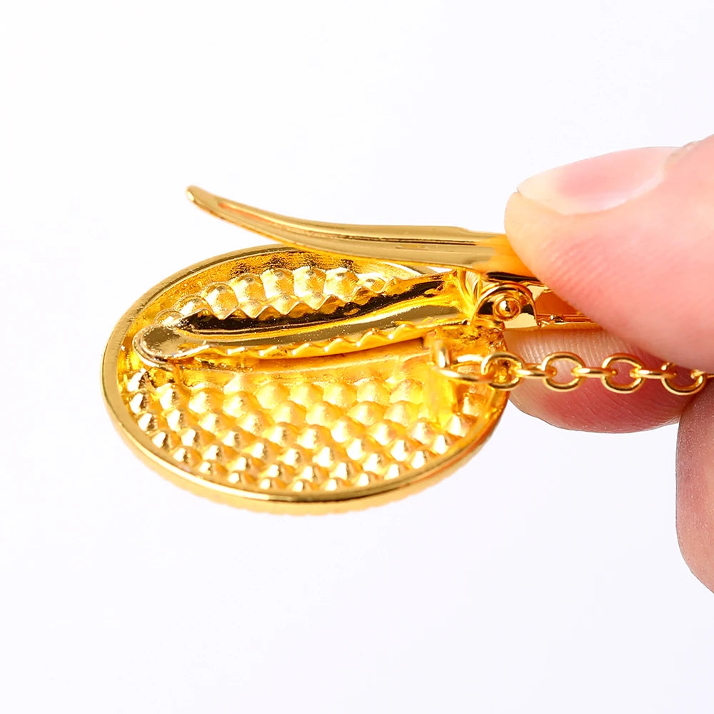 Luxury Baby Corwn Pacifier Gold With Clips Hot Sell BPA Free Silicone Infant White Pacifier For Baby Shower Gift Chupetes
