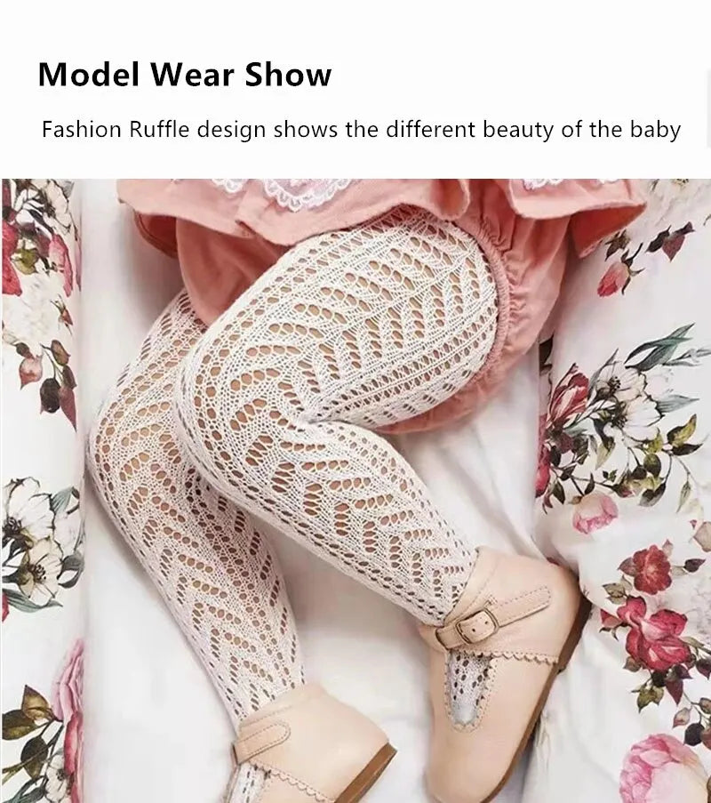 Summer Baby Girls Mesh Tights