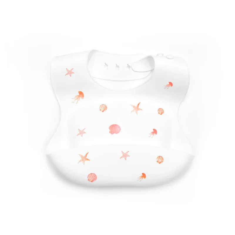 Silicone Bibs For Newborn Baby Feeding Tableware Waterproof Baby Bibs For Toddler Feedings Bibs Burp Cloths Bandana Baby Stuff