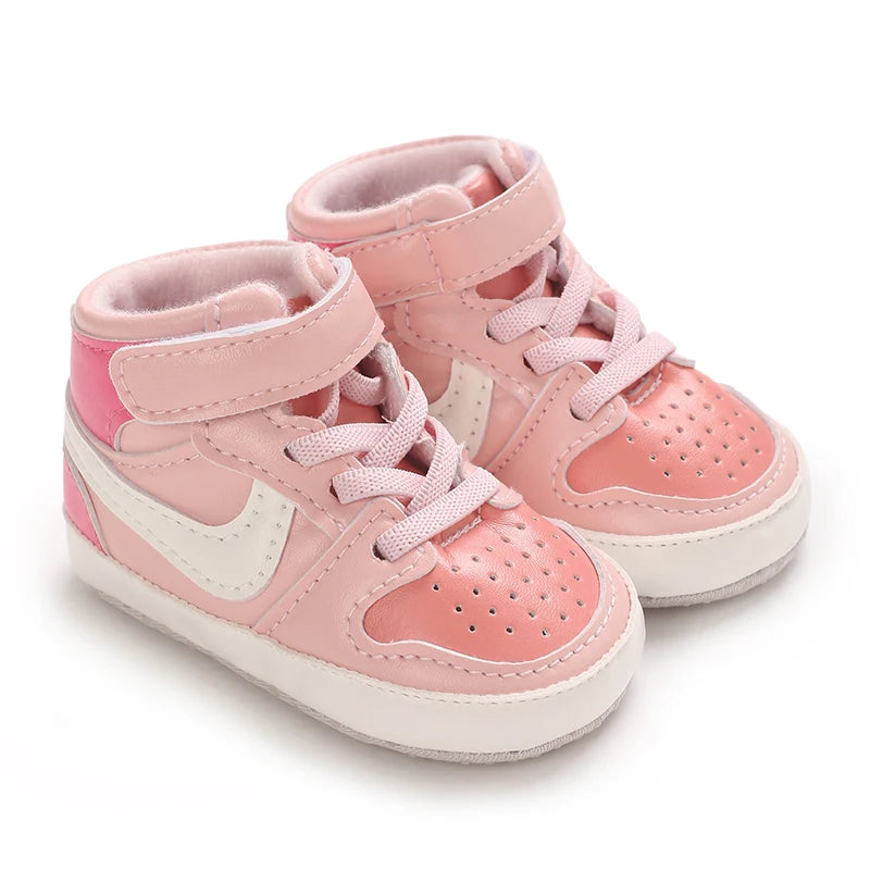 Fashion Sneakers for baby boys girls ,Newborn Non-slip Toddler Birthday Christening baptismal shoes