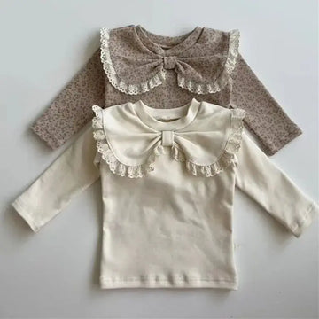 Korean Baby Girl Lace Shirt