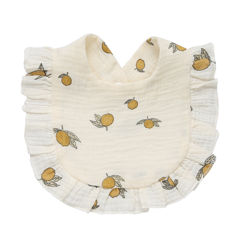 Cotton Muslin Baby Bibs & Burp Cloths