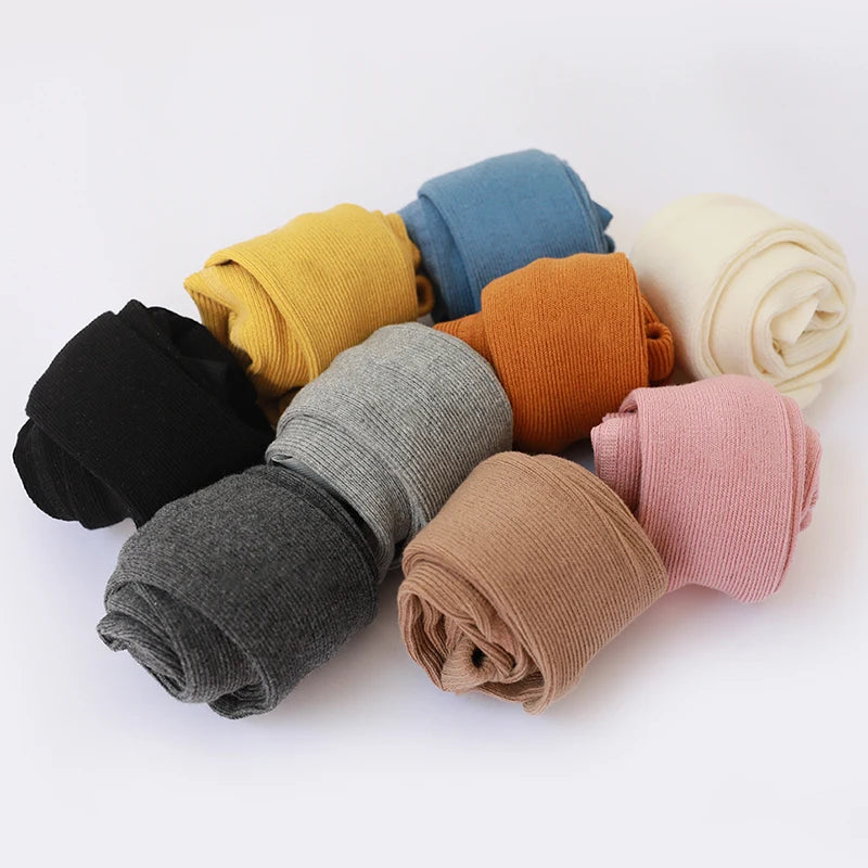 Infant Kids Suspender Pantyhose Spring Autumn Baby Girls Boys Tights Baby Girl Clothes High Waist Bandage Cross Straped Leggings