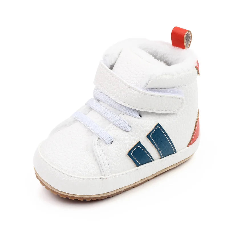 Super Keep Warm Baby Boots Infant Baby Girls Boys Snow Boots Retro Warm Plush Ankle Boot Winter Autumn Baby Shoes