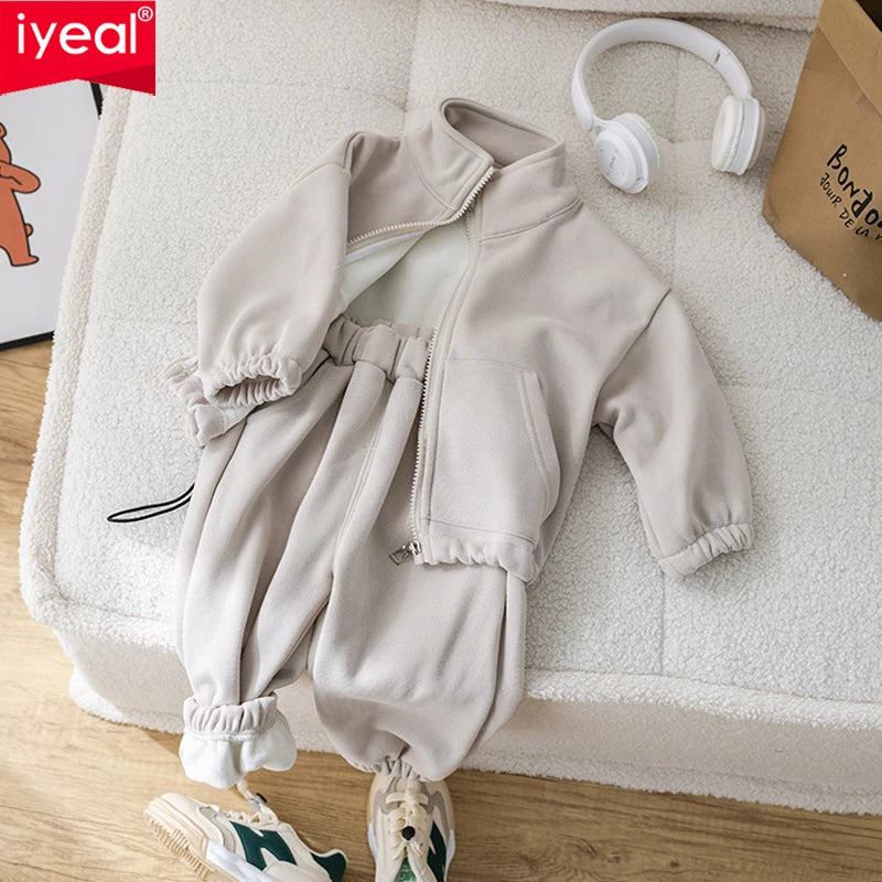 Baby Clothing Sets Winter Fleece
