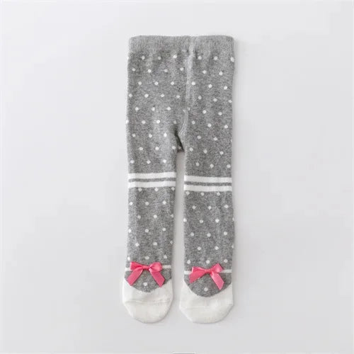 Spring Newborn Baby Girls Tights Knitted Stockings for Girls Cotton  Infant Tights For Girls Casual Toddler Pantyhose 0-12Month