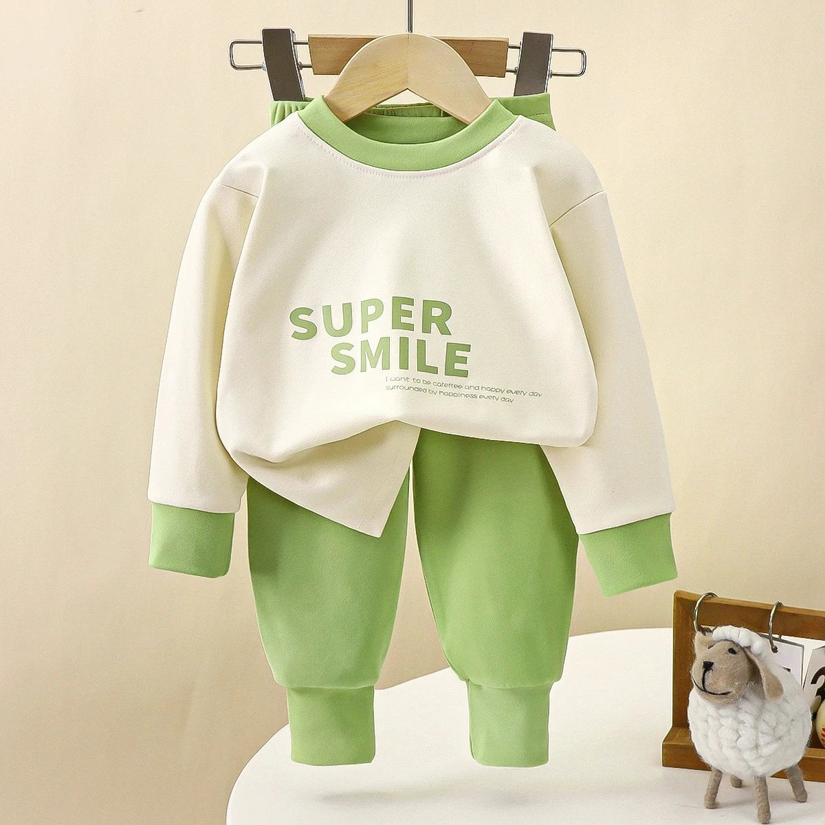 Kids Cartoon Pajamas 2pcs/set for Boys Girls Home Wear Kids Casual Sleepwear Long Sleeve Pajamas Bottoms Suit Cute Gifts