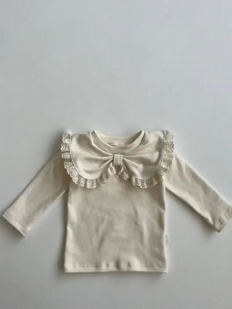 Korean Baby Girl Lace Shirt