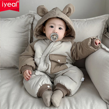 Velvet Baby Snowsuit Romper