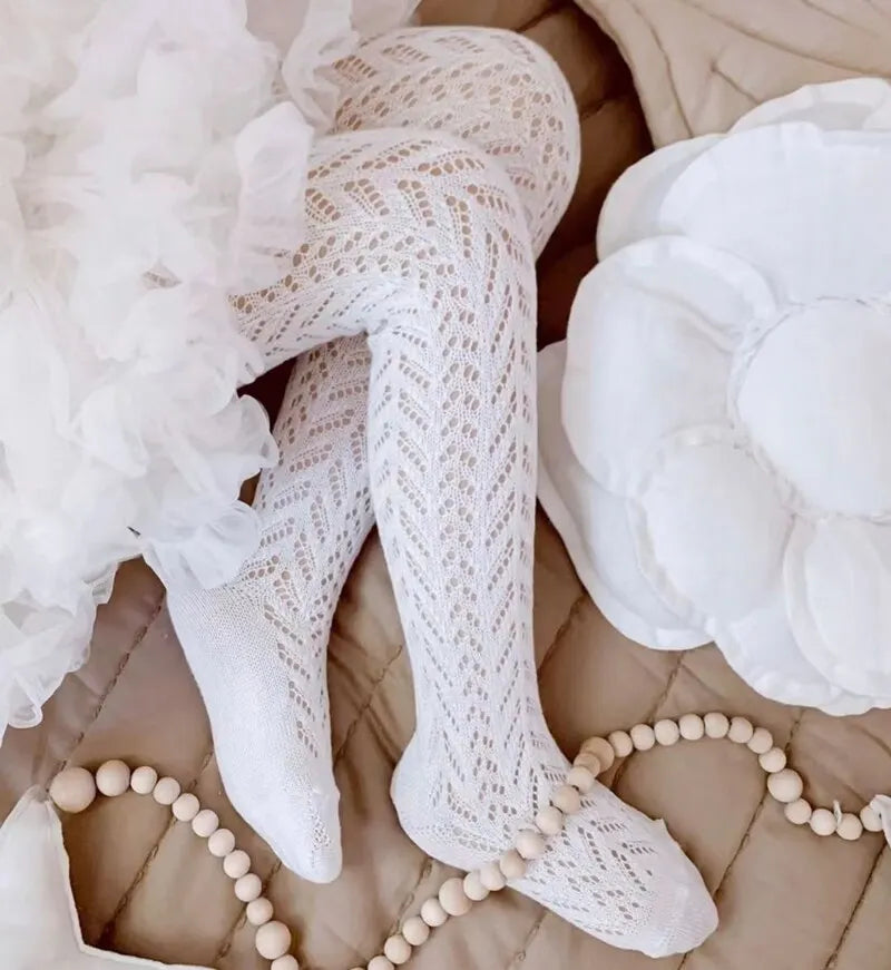 Summer Baby Girls Mesh Tights